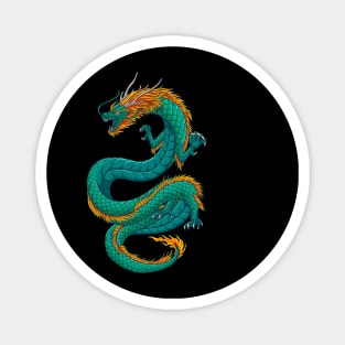 Japanese fantasy dragon Magnet